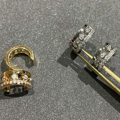 [Renovia Jewelry]MOVE ROMANE EARRINGS DIAMOND