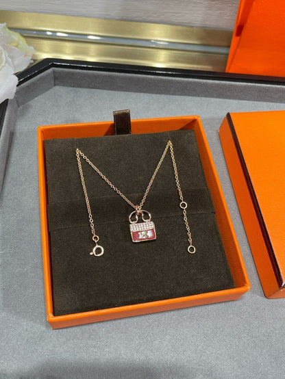 [Renovia Jewelry]H CIRCE MOISSANITE PENDANT NECKLACE GOLD