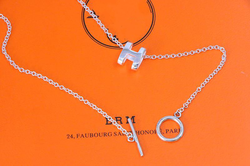 [Renovia Jewelry]HM NECKLACE H LETTER OVAL SERIES