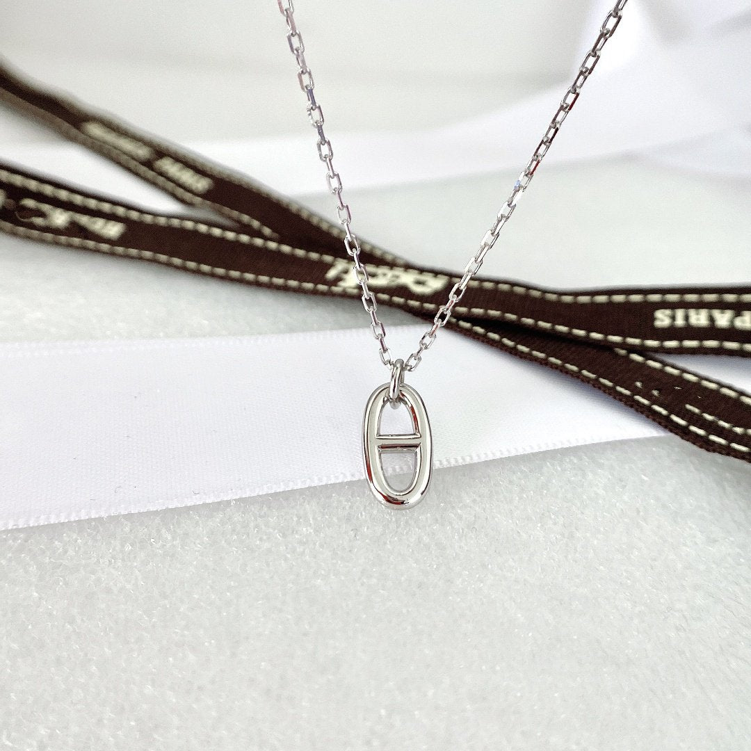 [Renovia Jewelry]HM PIG NOSE NECKLACE