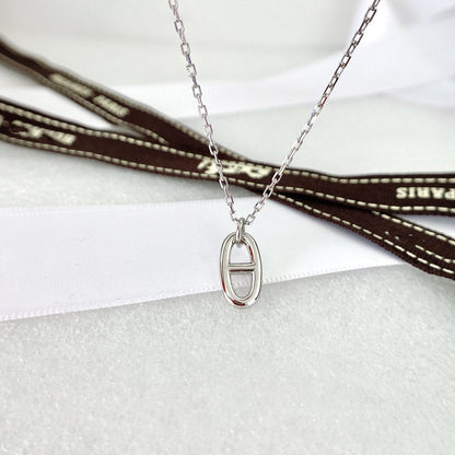 [Renovia Jewelry]HM PIG NOSE NECKLACE