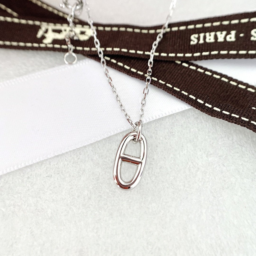 [Renovia Jewelry]HM PIG NOSE NECKLACE