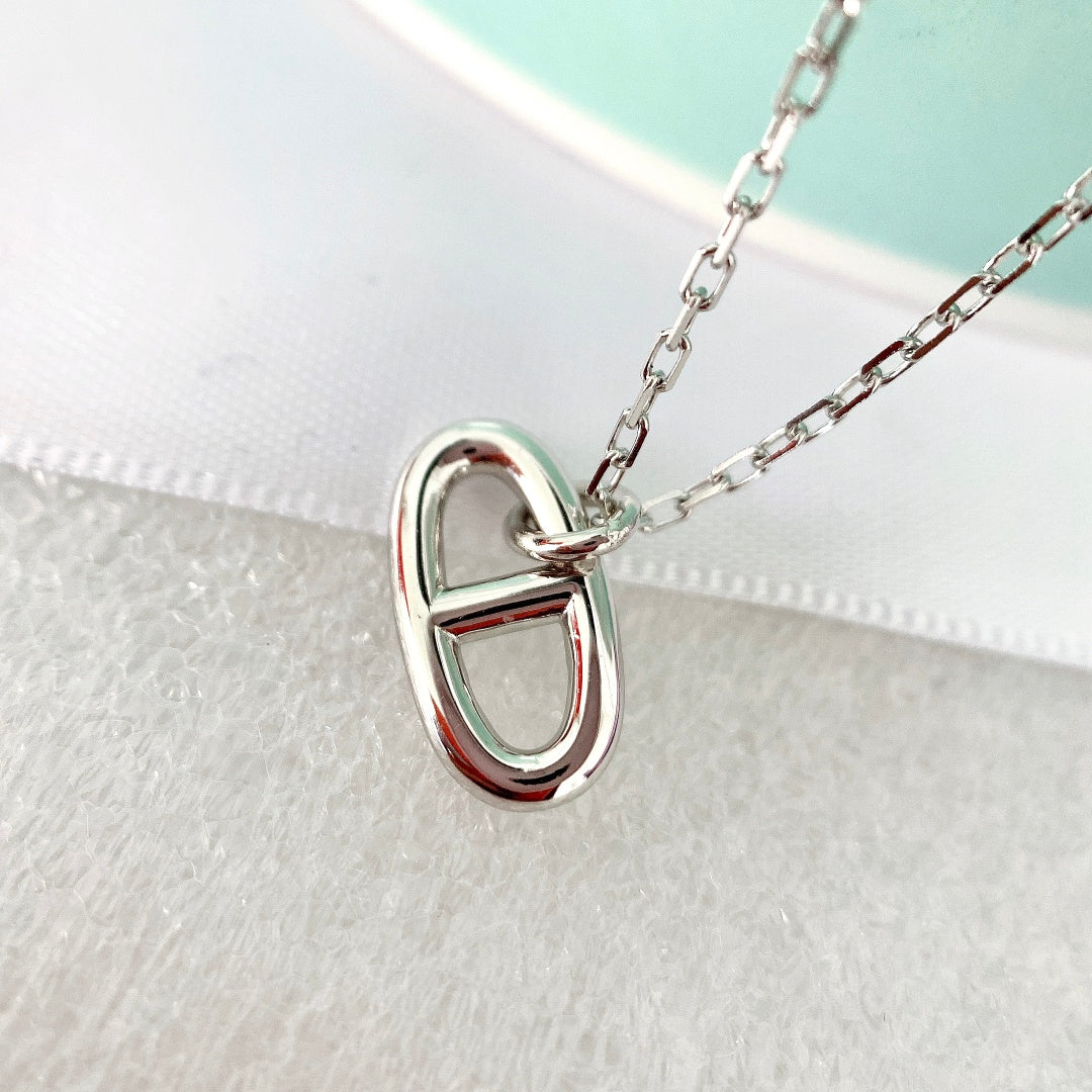 [Renovia Jewelry]HM PIG NOSE NECKLACE