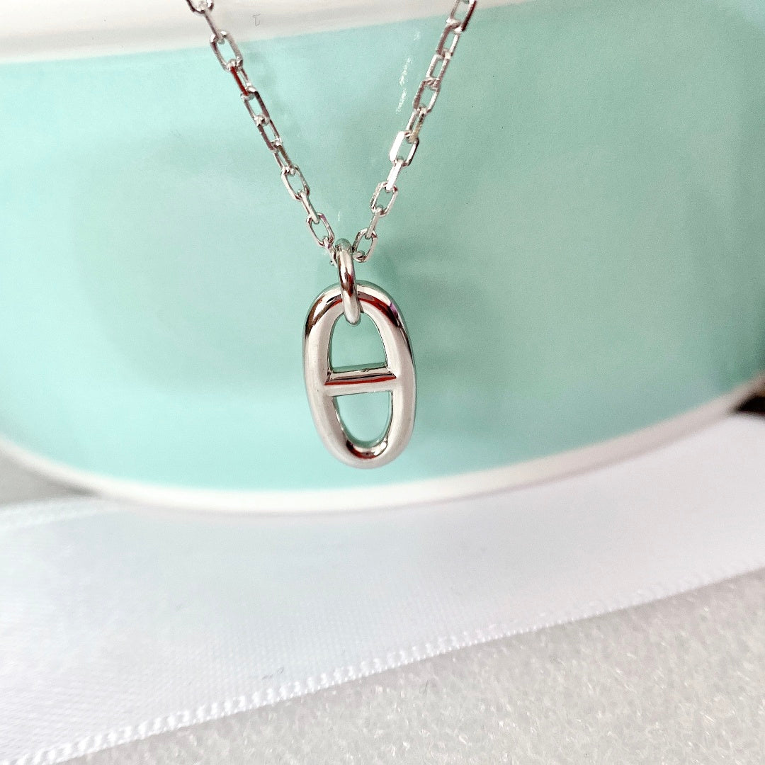 [Renovia Jewelry]HM PIG NOSE NECKLACE