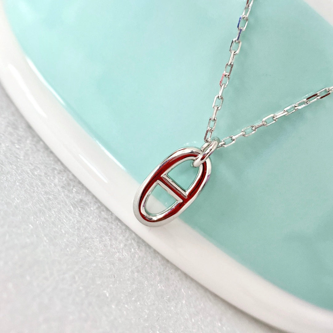 [Renovia Jewelry]HM PIG NOSE NECKLACE