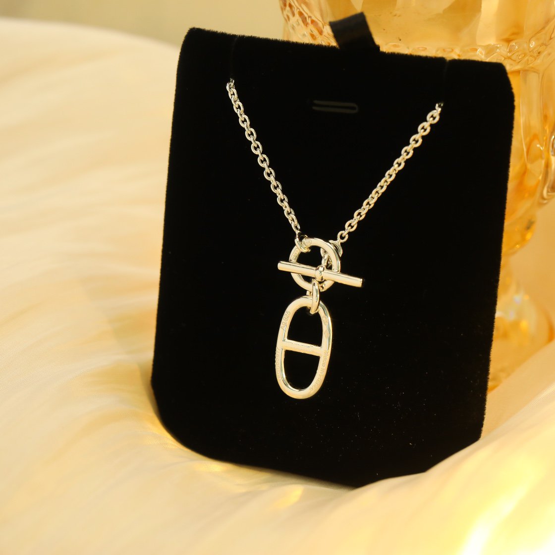 [Renovia Jewelry]HM CHAINE D'ANCRE PENDANT NECKLACE STERLING SILVER
