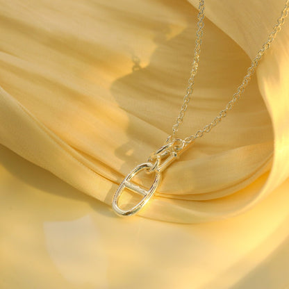 [Renovia Jewelry]HM CHAINE D'ANCRE PENDANT NECKLACE STERLING SILVER
