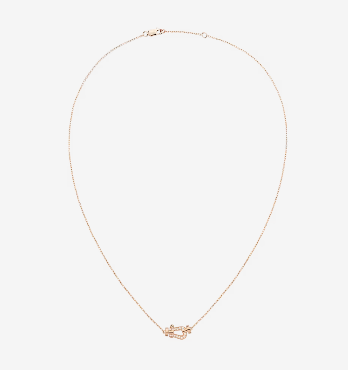 [Renovia Jewelry]FORCE 10 DIAMOND PINK GOLD NECKLACE MINI MODEL