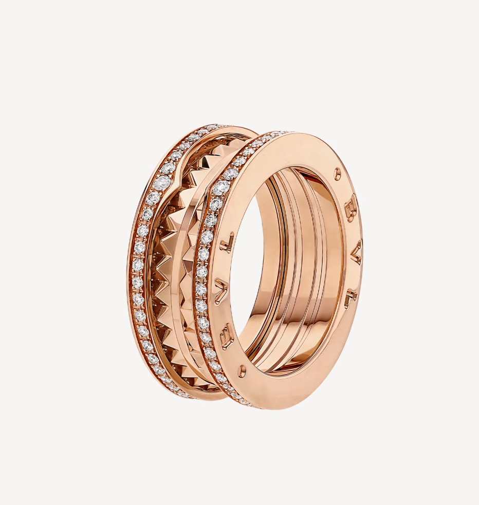 [Renovia Jewelry]ZERO 1 ROCK DIAMOND PINK GOLD