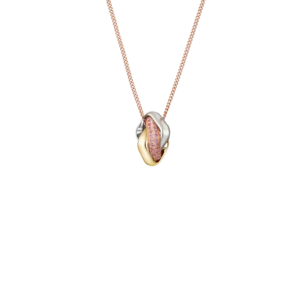 [Renovia Jewelry]TRINITY CUSHION NECKLACE COLLECTION