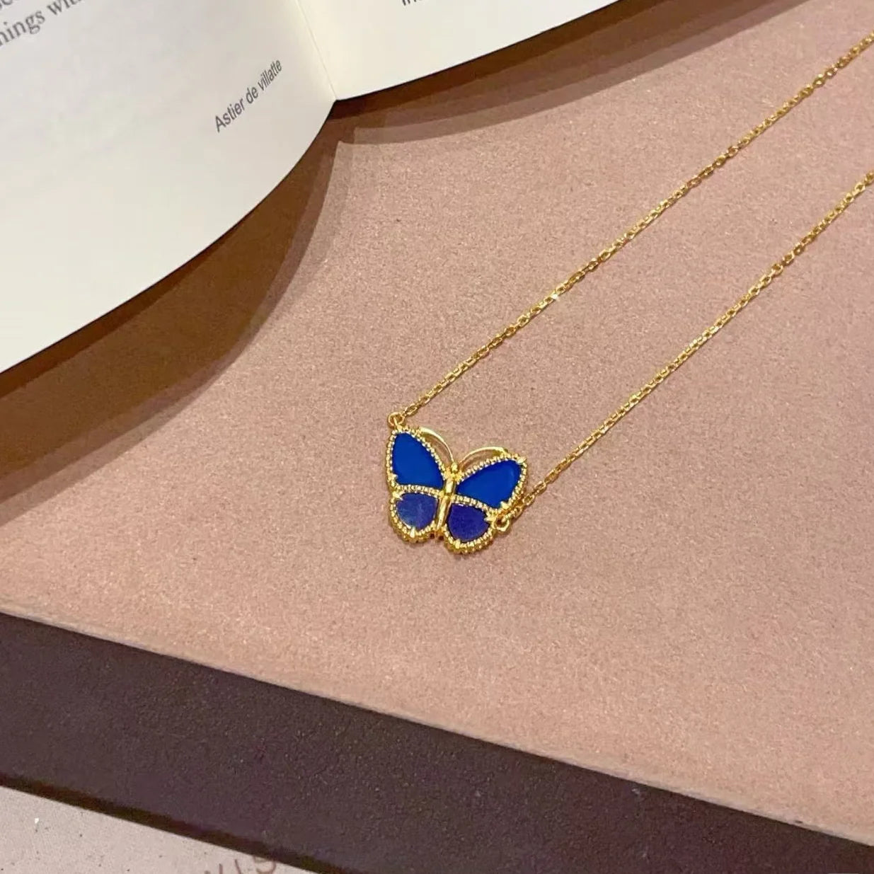 [Renovia Jewelry] 2026 NEW LUCKY BUTTERFLY 1 MOTIFS NECKLACE