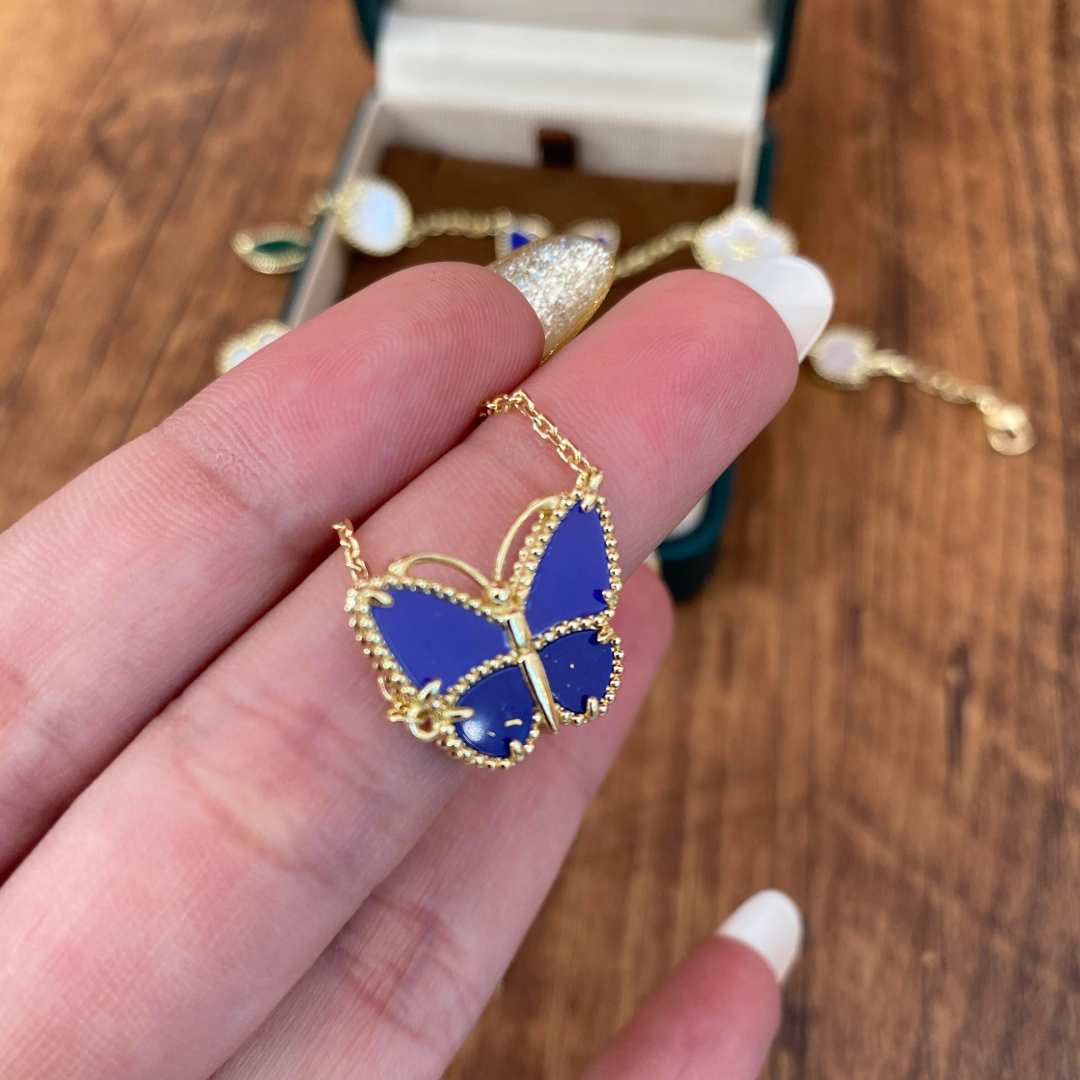 [Renovia Jewelry] 2026 NEW LUCKY BUTTERFLY 1 MOTIFS NECKLACE