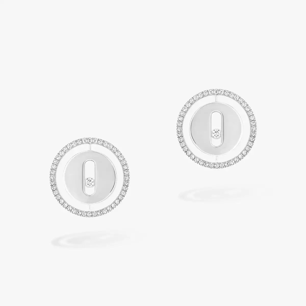 [Renovia Jewelry]Lucky Move Diamond Earrings