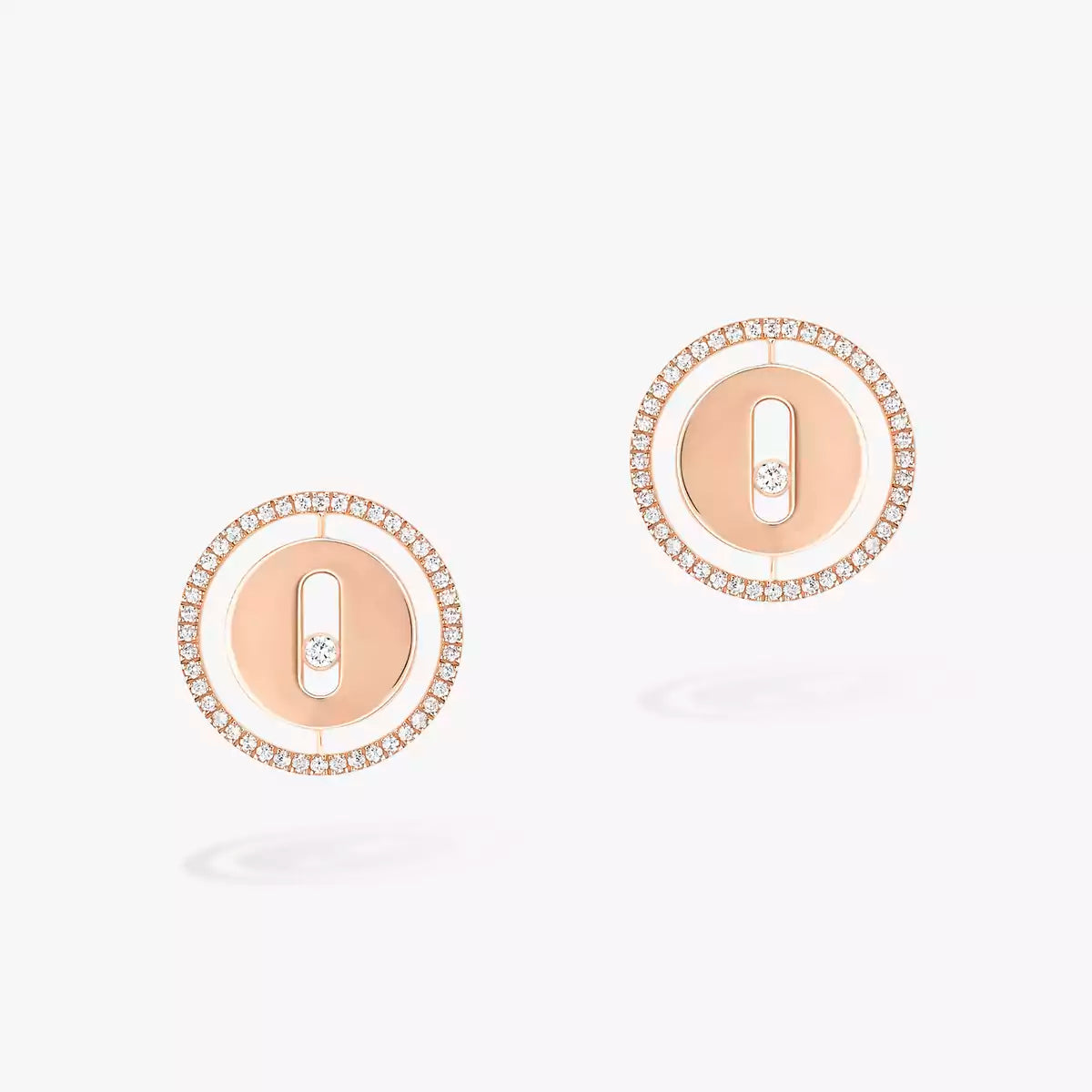 [Renovia Jewelry]Lucky Move Diamond Earrings