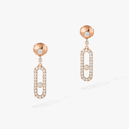 [Renovia Jewelry]DORMEUSES MOVE UNO DIAMOND EARRINGS