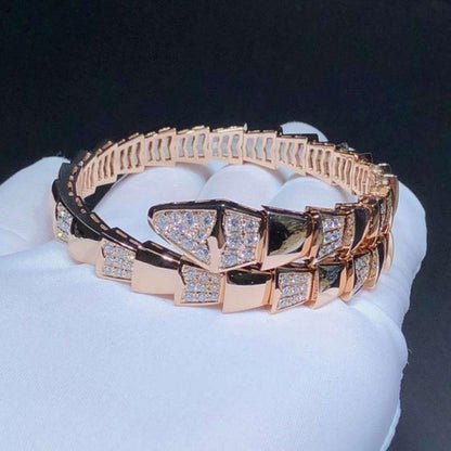 [Renovia Jewelry]SERPENTI BRACELET PINK GOLD DIAMOND