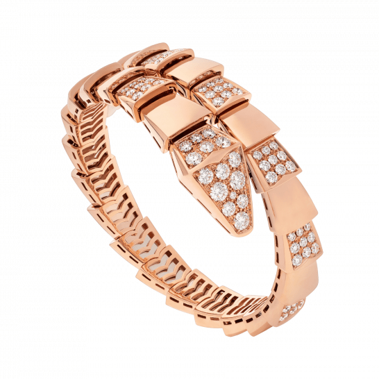 [Renovia Jewelry]SERPENTI BRACELET PINK GOLD DIAMOND