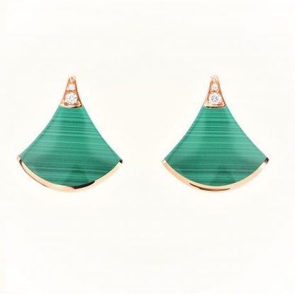 [Renovia Jewelry]DIVAS DREAM EARRINGS PINK GOLD