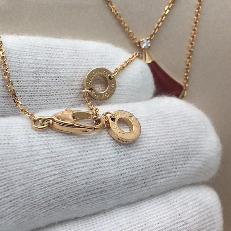 [Renovia Jewelry]DREAM NECKLACE CARNELIAN 1 DIAMOND