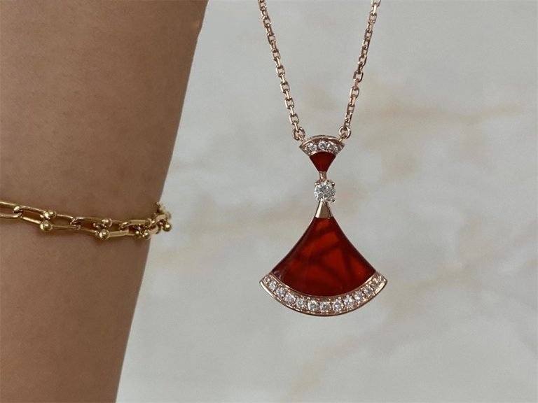 [Renovia Jewelry]DREAM NECKLACE CARNELIAN DIAMOND