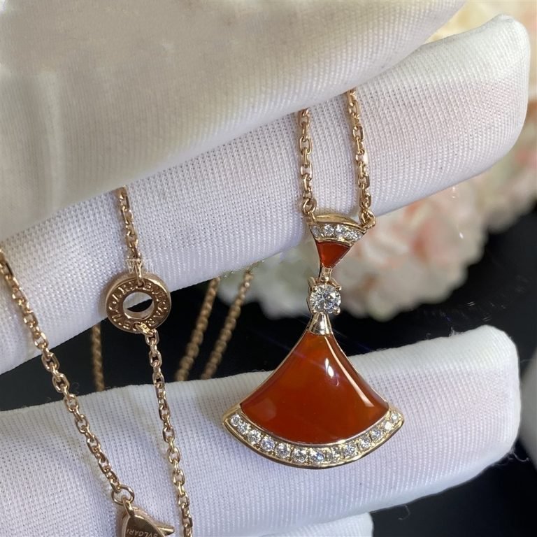 [Renovia Jewelry]DREAM NECKLACE CARNELIAN DIAMOND