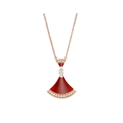 [Renovia Jewelry]DREAM NECKLACE CARNELIAN DIAMOND