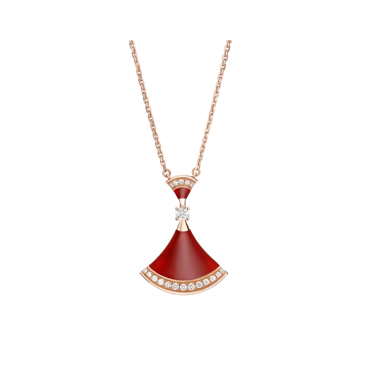 [Renovia Jewelry]DREAM NECKLACE CARNELIAN DIAMOND
