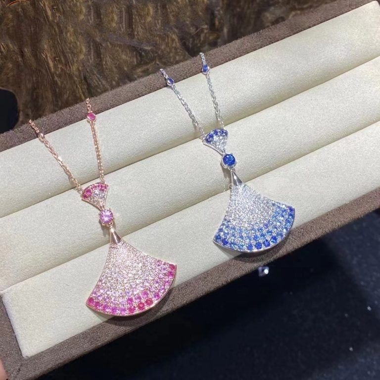 [Renovia Jewelry]DREAM NECKLACK DIAMOND PINK GOLD