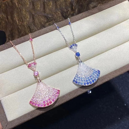 [Renovia Jewelry]DREAM NECKLACK DIAMOND PINK GOLD
