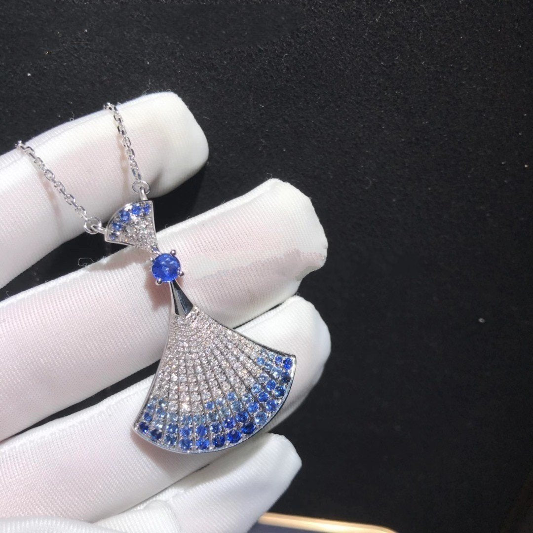 [Renovia Jewelry]DREAM NECKLACE AGATE SILVER DIAMOND