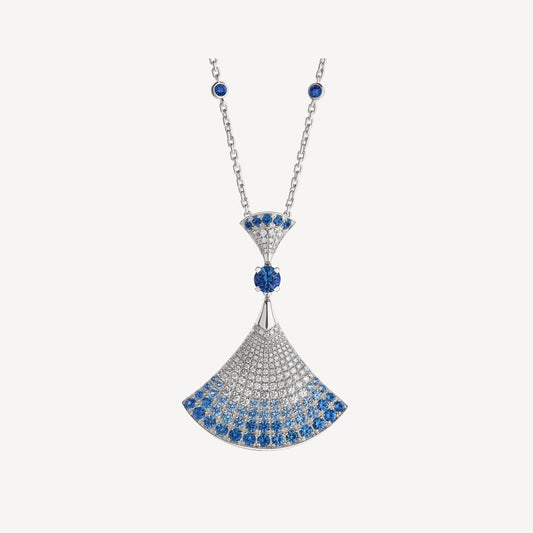 [Renovia Jewelry]DREAM NECKLACE AGATE SILVER DIAMOND