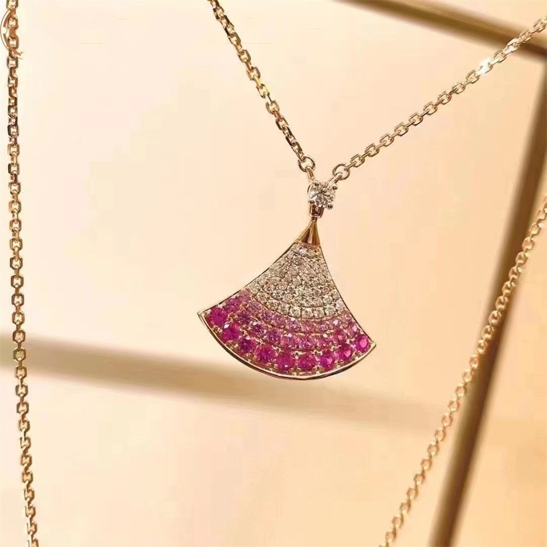 [Renovia Jewelry]DREAM NECKLACE PINK GOLD PINK DIAMOND