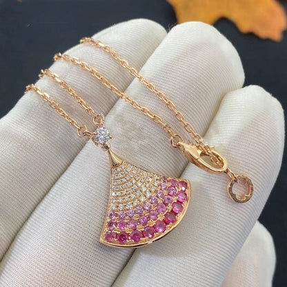[Renovia Jewelry]DREAM NECKLACE PINK GOLD PINK DIAMOND