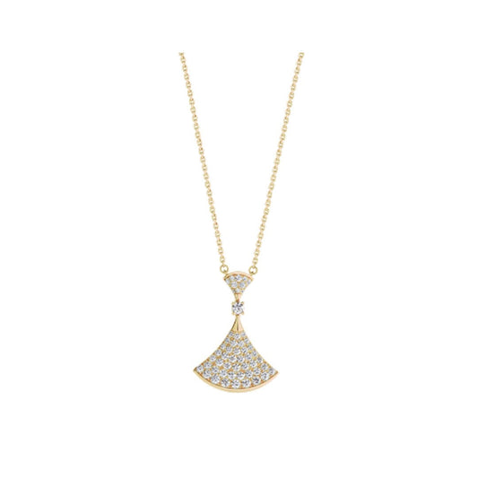 [Renovia Jewelry]DREAM NECKLACE GOLD FULL DIAMOND