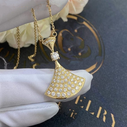 [Renovia Jewelry]DREAM NECKLACE GOLD FULL DIAMOND