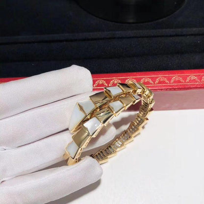 [Renovia Jewelry]SERPENTI BRACELET MOP GOLD