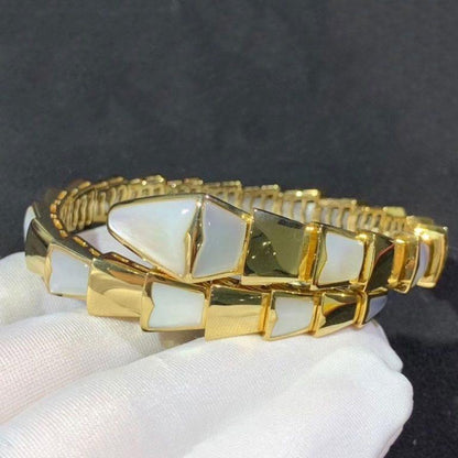 [Renovia Jewelry]SERPENTI BRACELET MOP GOLD