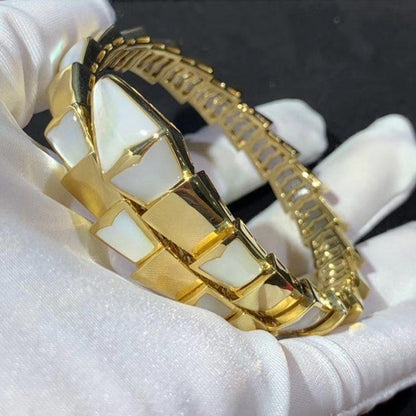 [Renovia Jewelry]SERPENTI BRACELET MOP GOLD