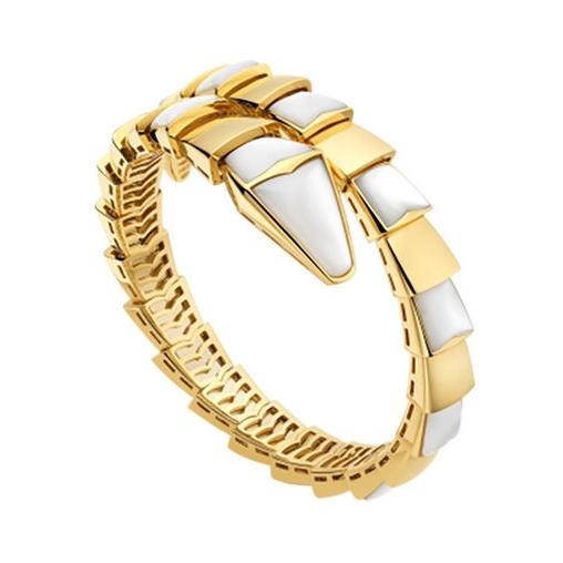 [Renovia Jewelry]SERPENTI BRACELET MOP GOLD