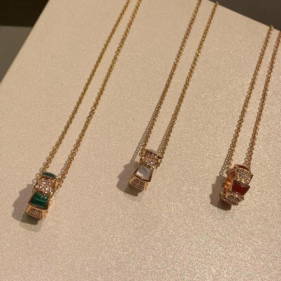 [Renovia Jewelry]SERPENTI PEDANT DIAMOND NECKLACE
