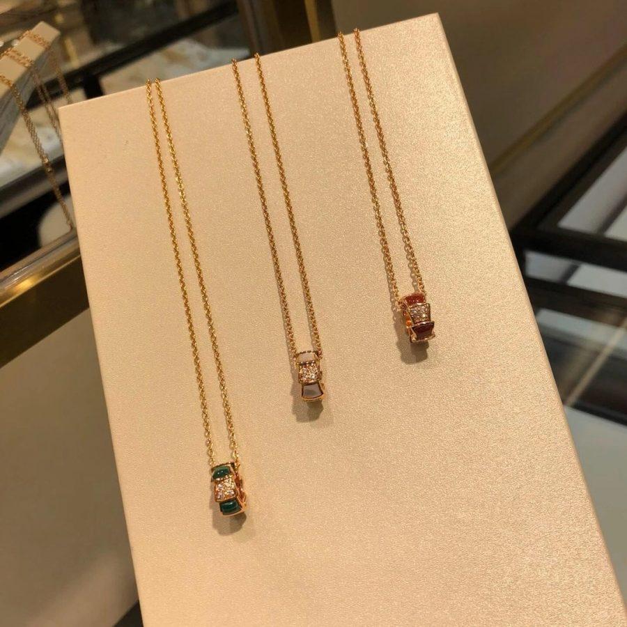 [Renovia Jewelry]SERPENTI PEDANT DIAMOND NECKLACE