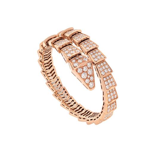 [Renovia Jewelry]SERPENTI BRACELET 8MM PINK GOLD DIAMOND