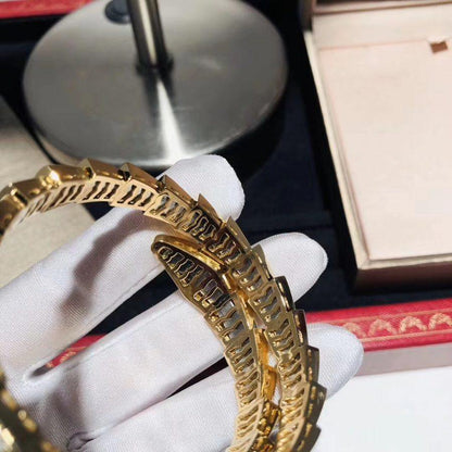 [Renovia Jewelry]SERPENTI BRACELET 8MM GOLD DIAMOND