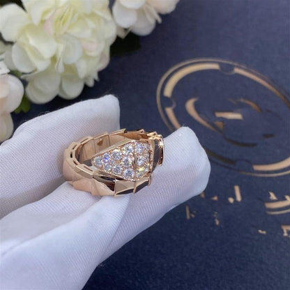 [Renovia Jewelry]SERPENTI RING PINK GOLD DIAMOND