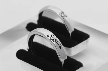 Couple rings for men and women