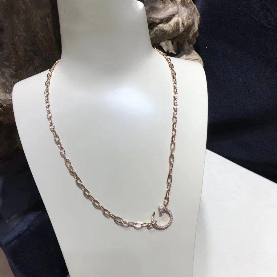 [Renovia Jewelry]JUSTE NECKLACE FULL DIAMONDS