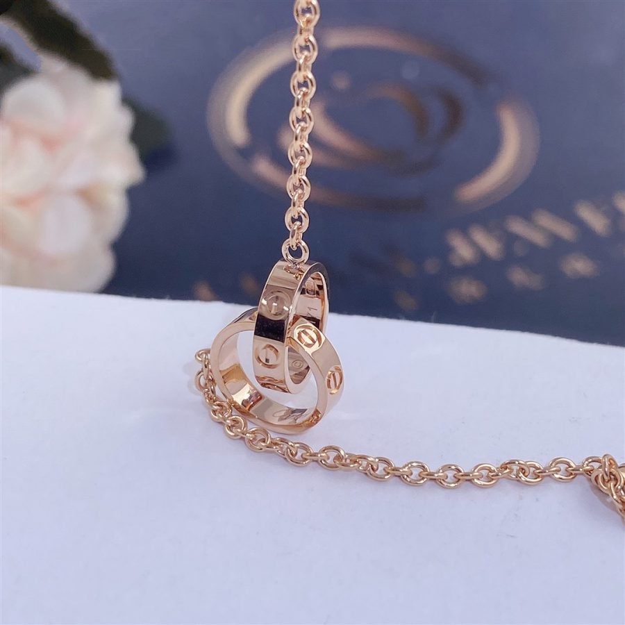 [Renovia Jewelry]LOVE BRACELET DOUBLE RING