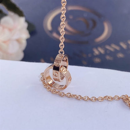 [Renovia Jewelry]LOVE BRACELET DOUBLE RING