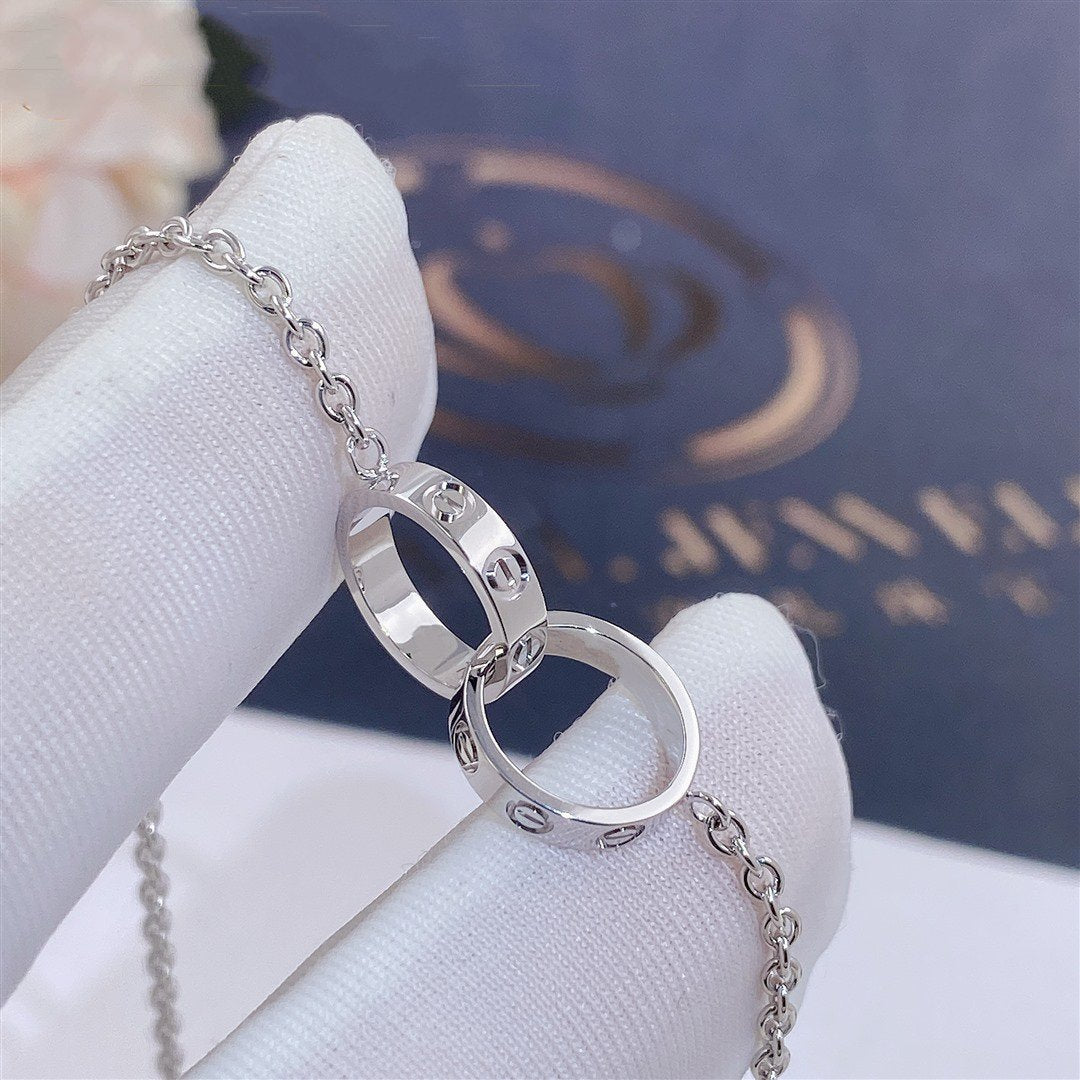 [Renovia Jewelry]LOVE BRACELET DOUBLE RING