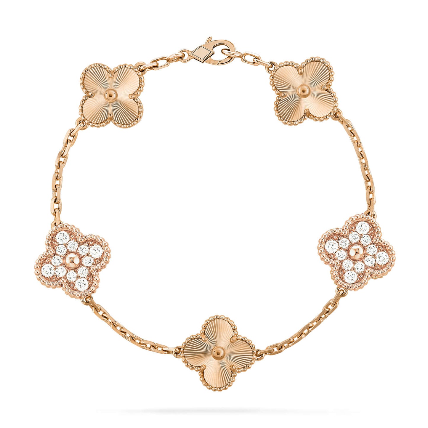 [Renovia Jewelry] CLOVER 5 MOTIF LASER BRACELET COLLECTION